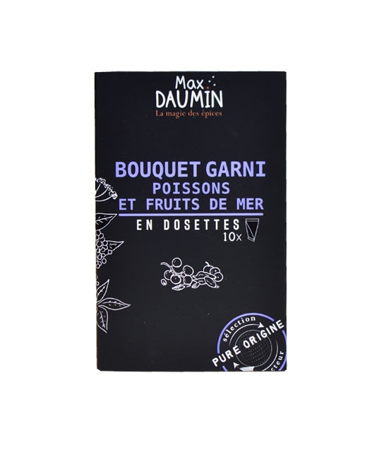 Bouquet garni poissons et fruits de mer - 10 berlingots