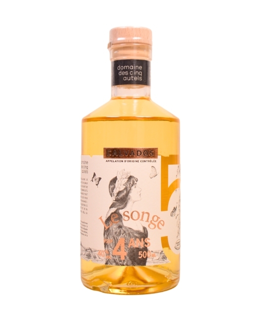 Calvados 4 ans d'âge bio - Le Songe - Edélices