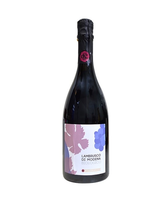 Lambrusco di Modena - vin rouge effervescent bio - Edélices