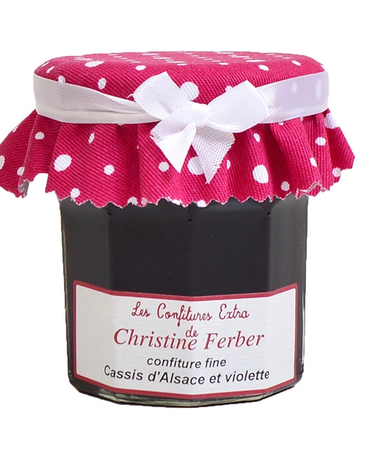 Confiture de cassis et violette - Edélices
