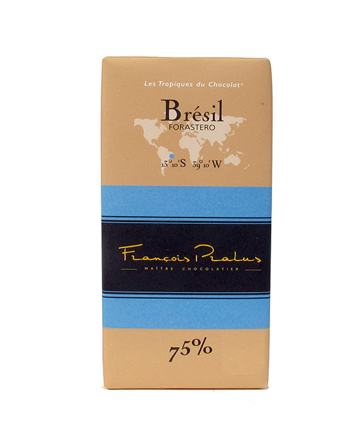 Tablette chocolat noir Brésil - Edélices