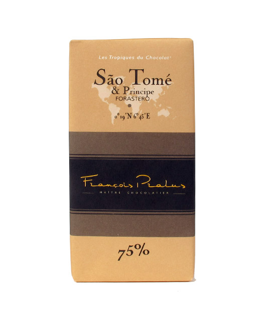 Tablette chocolat noir Sao Tomé - Edélices