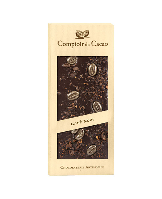 Tablette chocolat noir - café - Edélices