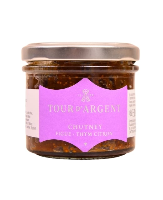 Chutney figues, thym citron - Edélices