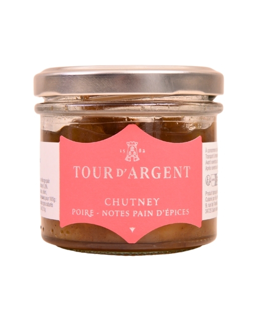 Chutney poires, notes de pain d'épices - Edélices