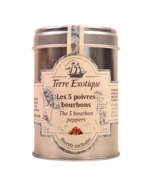 Les 5 poivres bourbons - Edélices