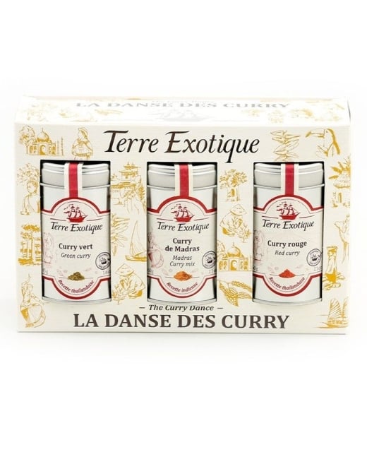 Coffret épices - La danse des currys - Edélices