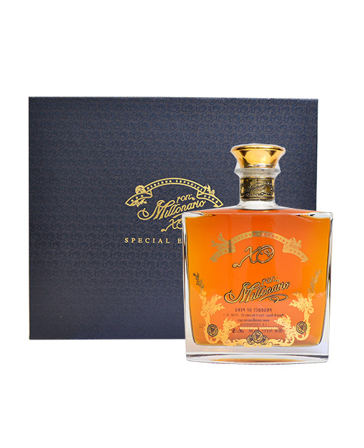 Coffret Rhum Millonario XO et son coupe-cigare - Edélices
