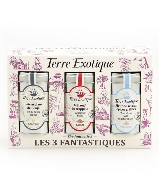 Coffret épices - Les 3 fantastiques - Edélices