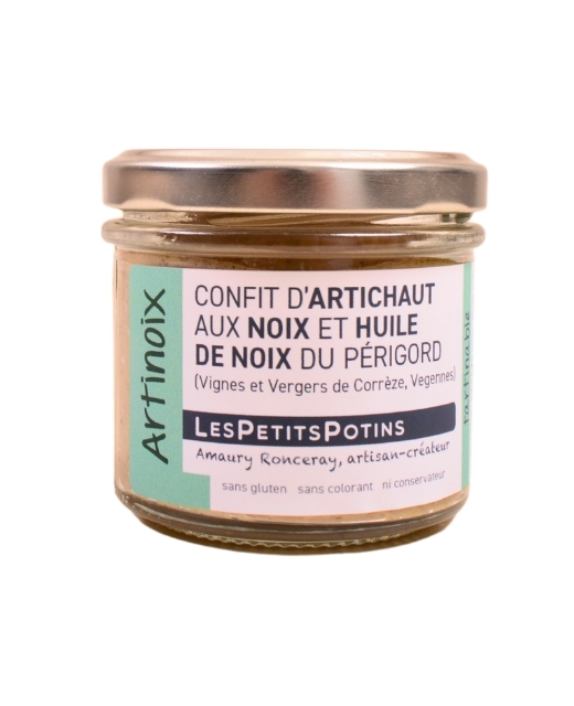 Artinoix - Confit d'artichaut aux noix et huile de noix du Périgord