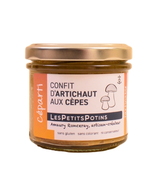 Ceparti - Confit d'artichaut aux cèpes