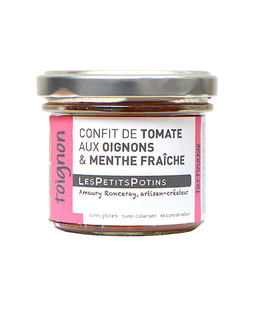 PROMO Confit de tomate aux oignons et à la menthe fraîche - Toignon EDELICES