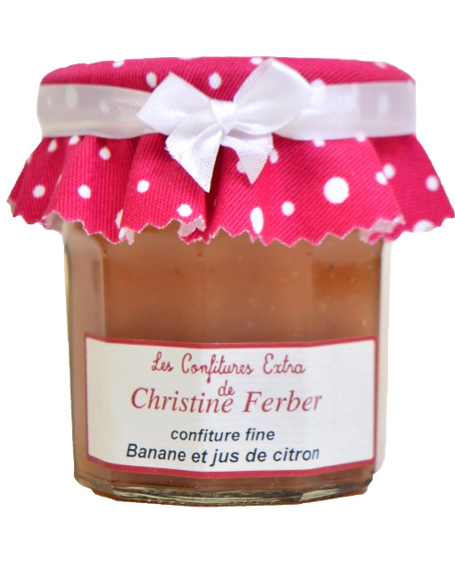 Confiture de banane et citron jaune