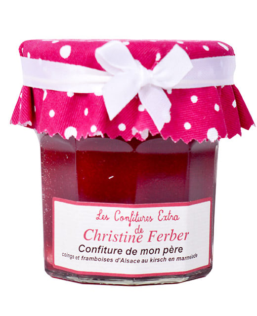 Confiture de mon père - coing et framboise au kirsch Christine Ferber