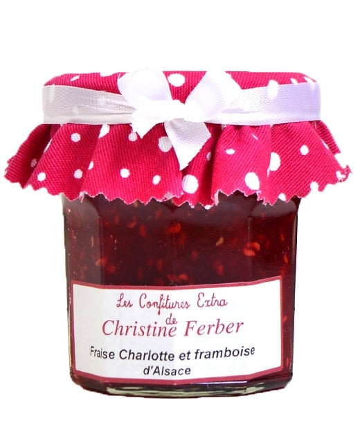 Confiture de fraises et framboises - Edélices