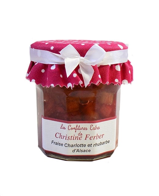Confiture de fraise et rhubarbe - Edélices