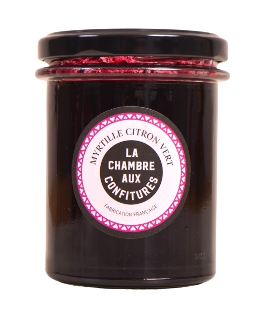 Confiture myrtille citron vert