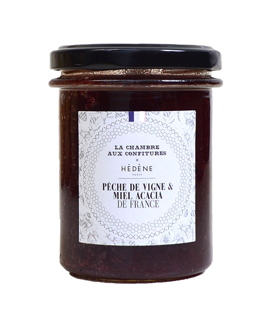 Délice pêche de vigne et miel d'acacia Hédène