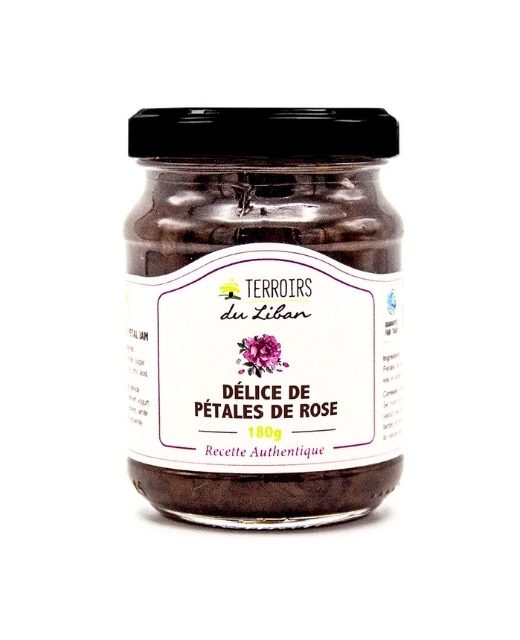 Confiture de pétales de rose