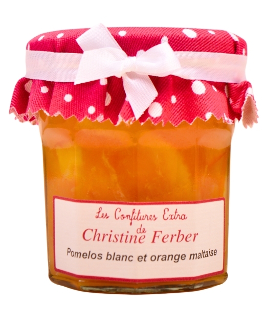 Confiture de pomelos blanc et oranges maltaises