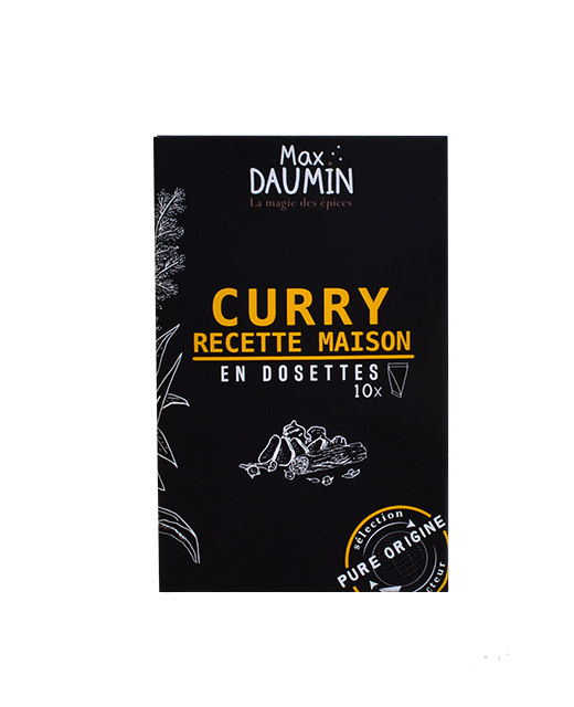 Curry doux maison - 10 berlingots - Edélices