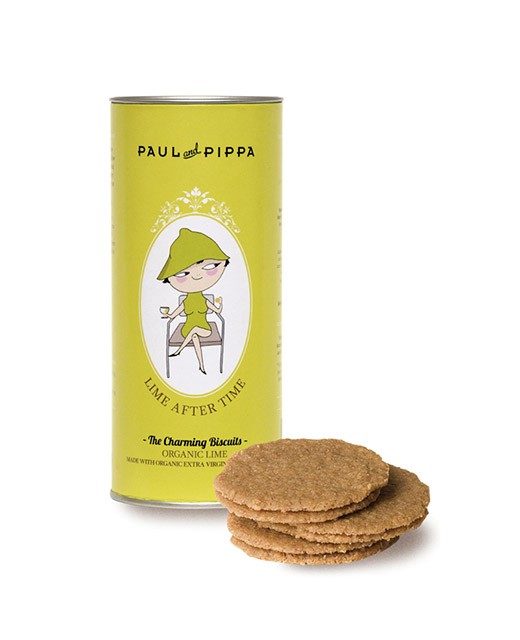 Biscuits au citron vert - Paul & Pippa