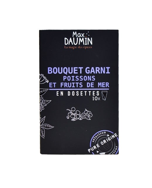 Bouquet garni poissons et fruits de mer - 10 berlingots - Max Daumin