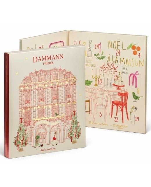 Calendrier de l'Avent 2026 - Thé en sachet Dammann Frères - Dammann Frères