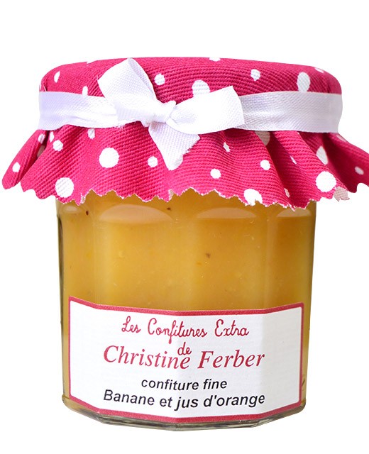 Confiture de banane et jus d'orange - Christine Ferber