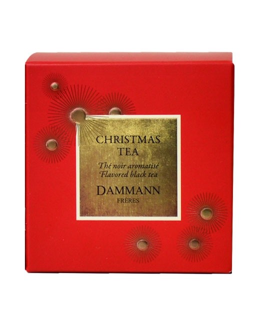 Thé Christmas Tea Rouge - sachet cristal - Dammann Frères