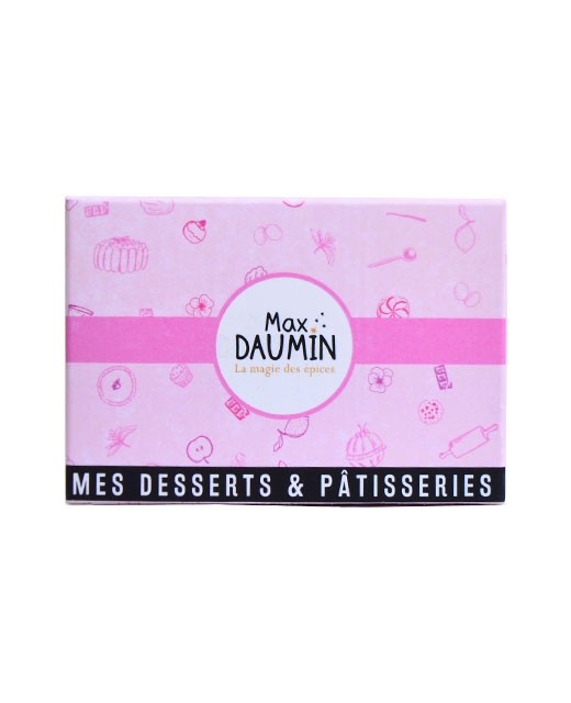 Coffret 20 épices pour desserts et pâtisseries - Max Daumin
