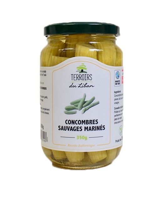 Concombres sauvages marinés - pickles - Terroirs du Liban