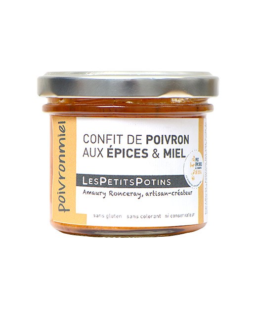 Poivronmiel - Confit de poivron aux épices et au miel - Les Petits Potins
