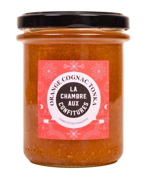 Confiture orange cognac tonka - La Chambre aux Confitures
