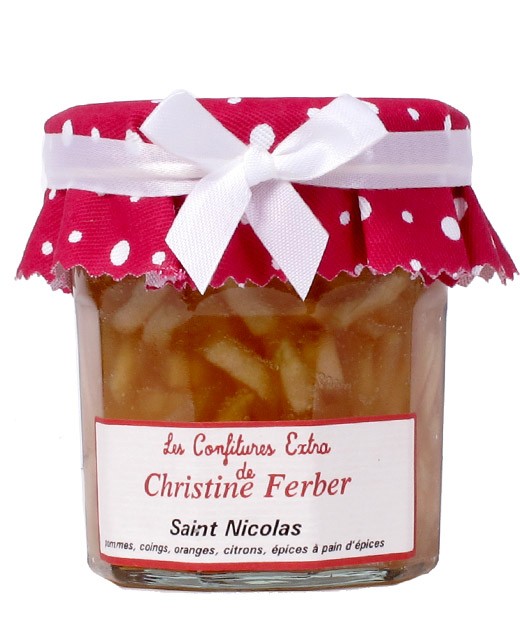 Confiture de Saint Nicolas - pomme, coing, orange, citron et épices à pain d'épices - Christine Ferber