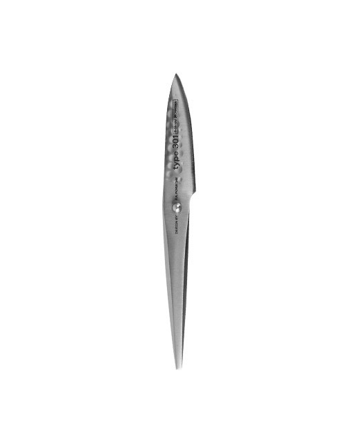 Couteau d'office martelé 8cm - P09HM - Chroma, Type 301 Design by F.A. Porsche