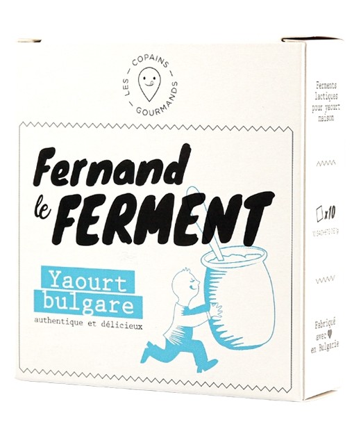 Fernand le Ferment - ferments pour yaourt bulgare - Les Copains Gourmands