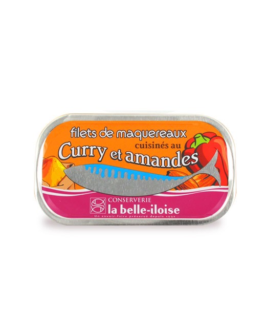 Filets de maquereaux cuisinés au curry et amandes - La Belle-Iloise