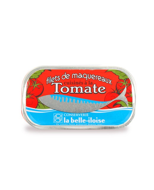 Filets de maquereaux cuisinés à la tomate - La Belle-Iloise