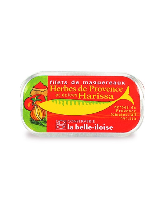 Filets de maquereaux aux herbes de Provence et harissa - La Belle-Iloise
