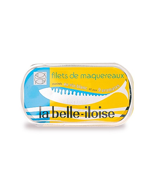 Filets de maquereaux marinés au vin blanc et aux aromates - La Belle-Iloise