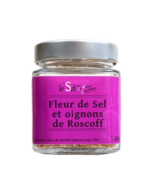 Fleur de sel aux oignons de Roscoff - Maison Charteau