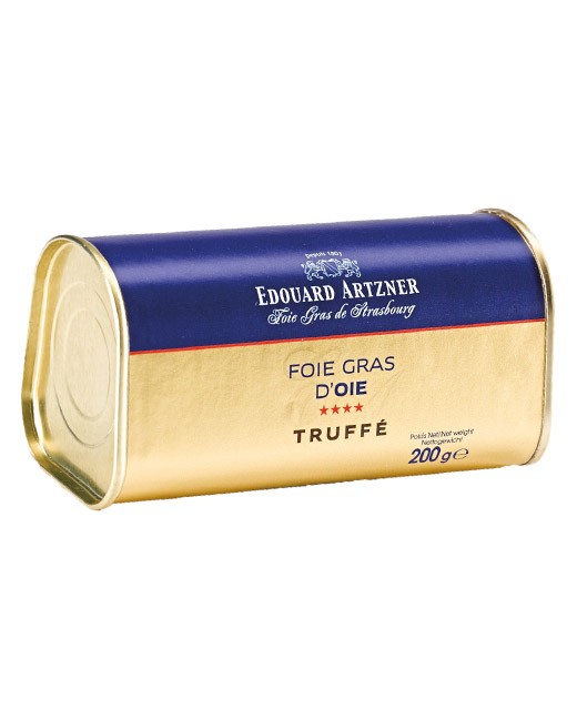 Foie gras d'oie truffé 200g - Edouard Artzner