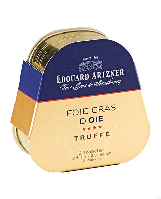 Foie gras d'oie truffé 75g - Edouard Artzner