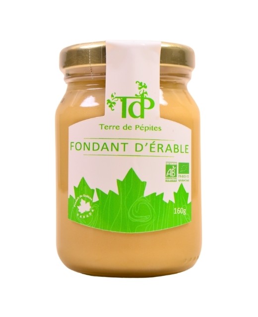 Fondant d'érable bio 100% pur - Terre de Pépites