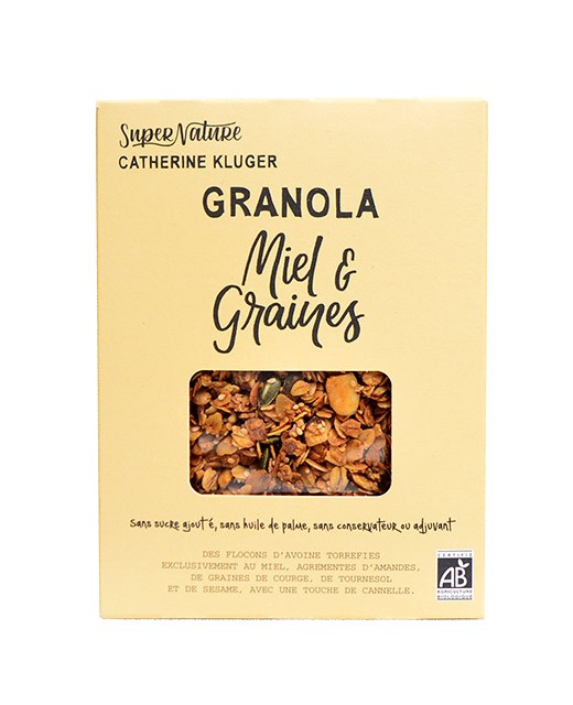 Granola miel & graines bio - Catherine Kluger