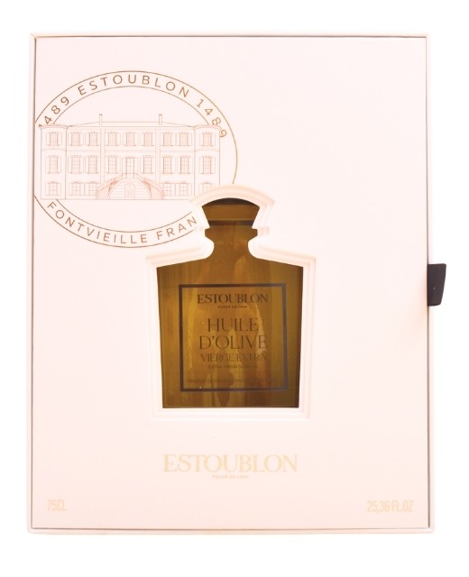 Huile d'olive vierge extra - flacon couture - Château d'Estoublon