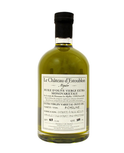 Huile D Olive Extra Vierge Picholine Chateau D Estoublon Edelices