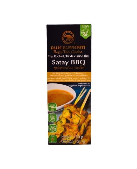 Kit recette : Brochettes satay thaï - Blue Elephant