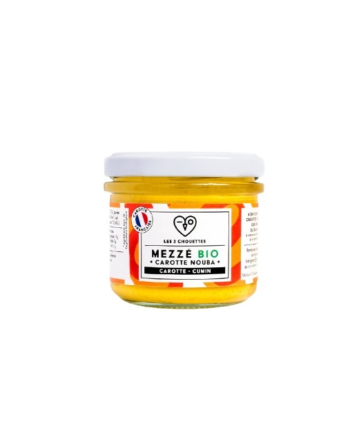 Mezzé de carotte au sésame, citron et cumin - Carotte Nouba  - Les 3 Chouettes